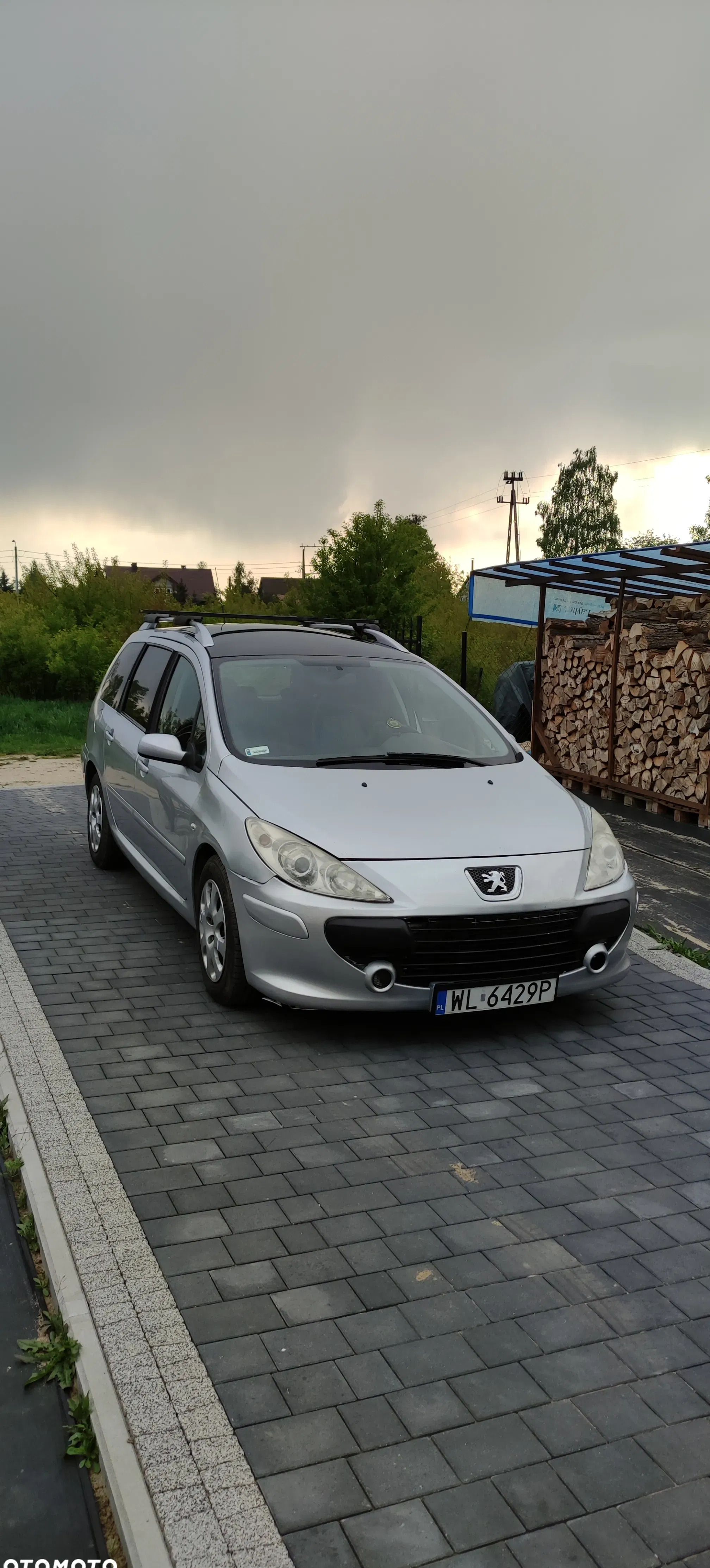 mazowieckie Peugeot 307 cena 9100 przebieg: 240000, rok produkcji 2006 z Gościno